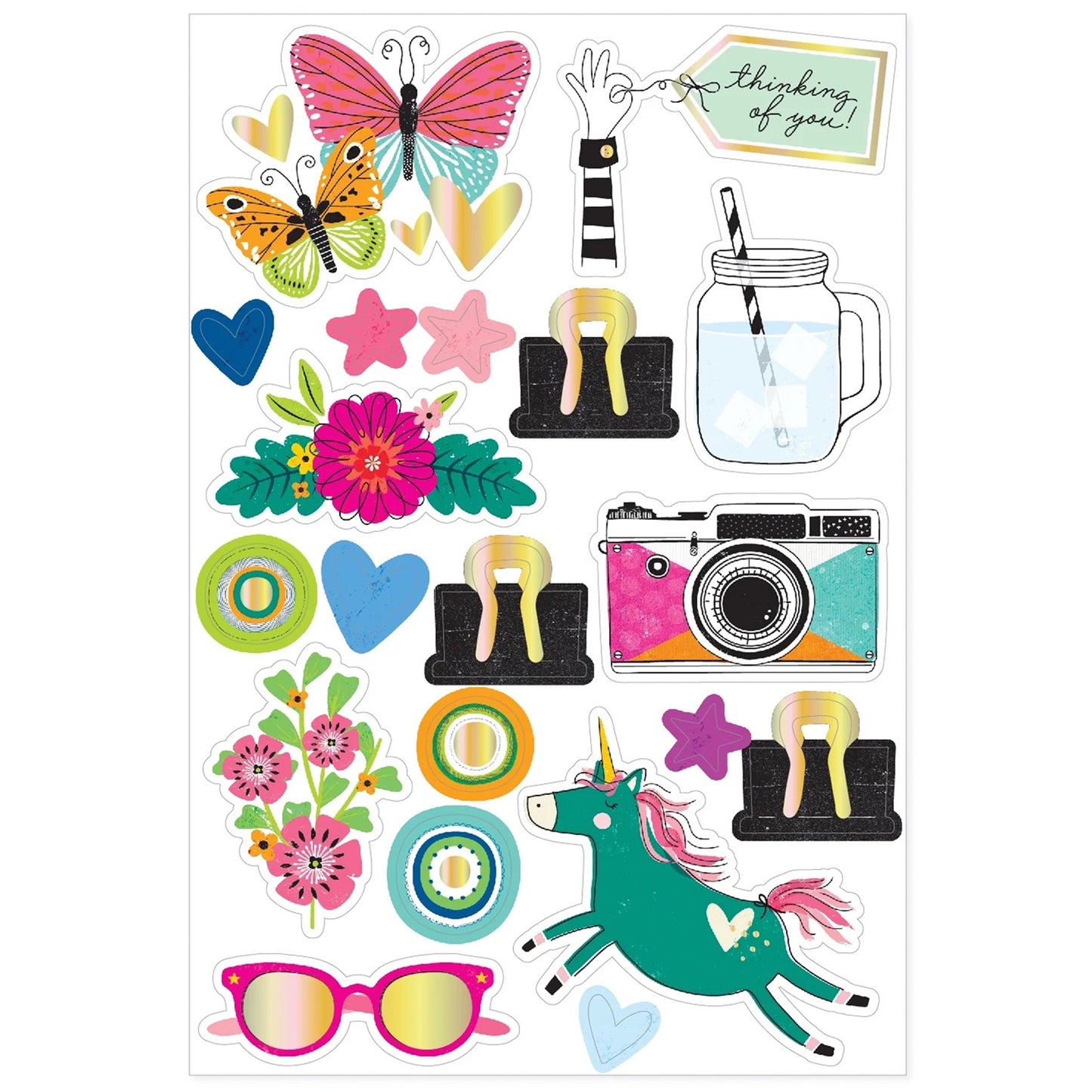 Vicki Boutin - Sticker Pad - Bold & Bright