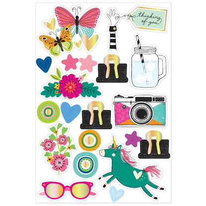 Vicki Boutin - Sticker Pad - Bold & Bright