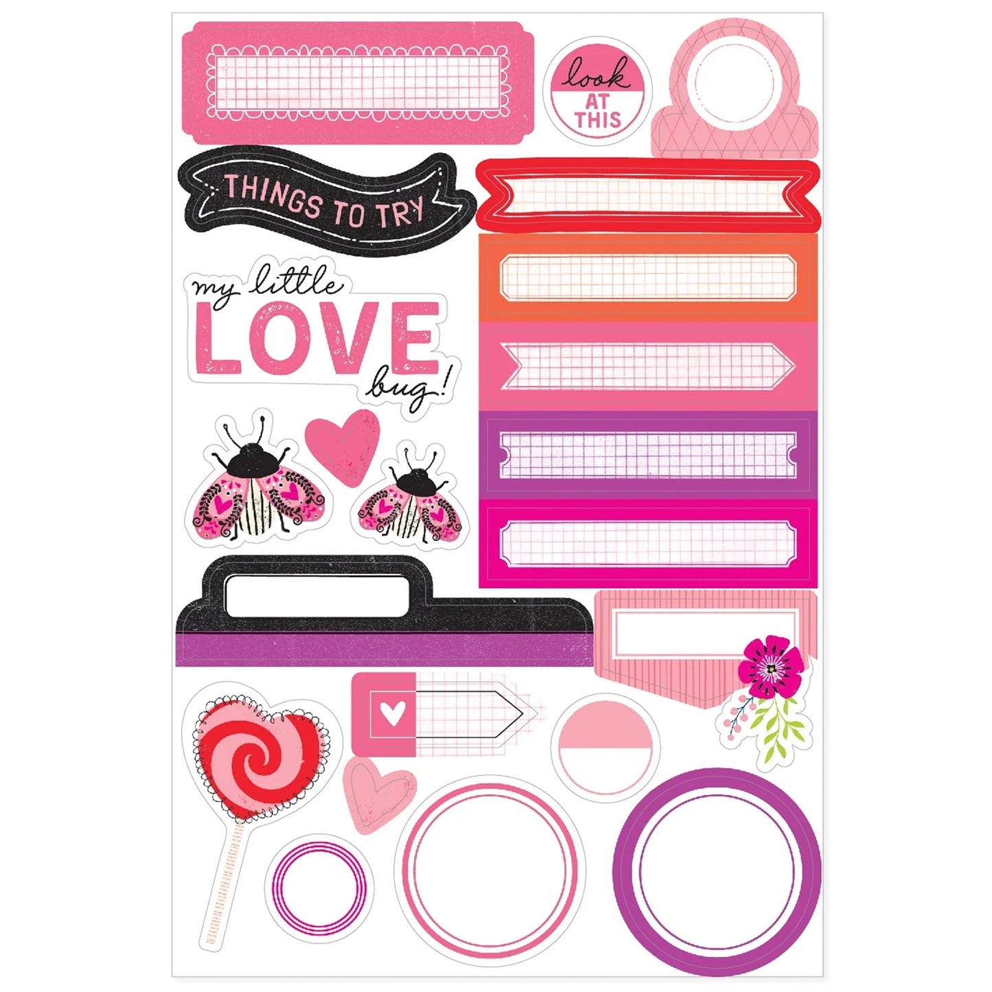 Vicki Boutin - Sticker Pad - Bold & Bright