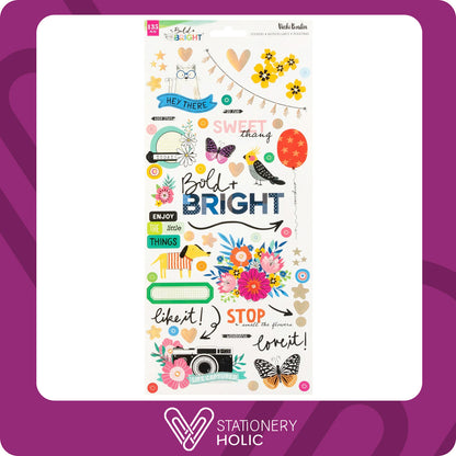 Vicki Boutin - Stickers 6 x 12 - Bold & Bright