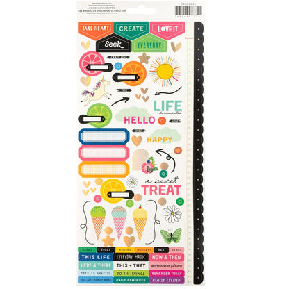 Vicki Boutin - Stickers 6 x 12 - Bold & Bright