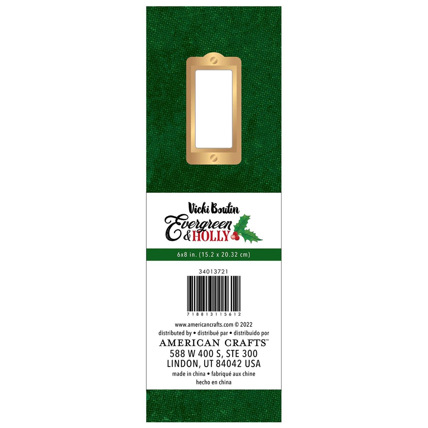 Vicky Boutin - Album 6 x 8 - Evergreen & Holly