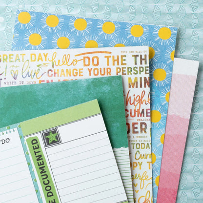 Vicky Boutin - Bloc Papel 6 x 8 - Bold + Bright