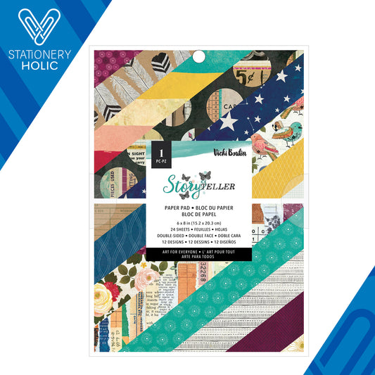 Vicky Boutin - Bloc Papel 6 x 8 - Storyteller