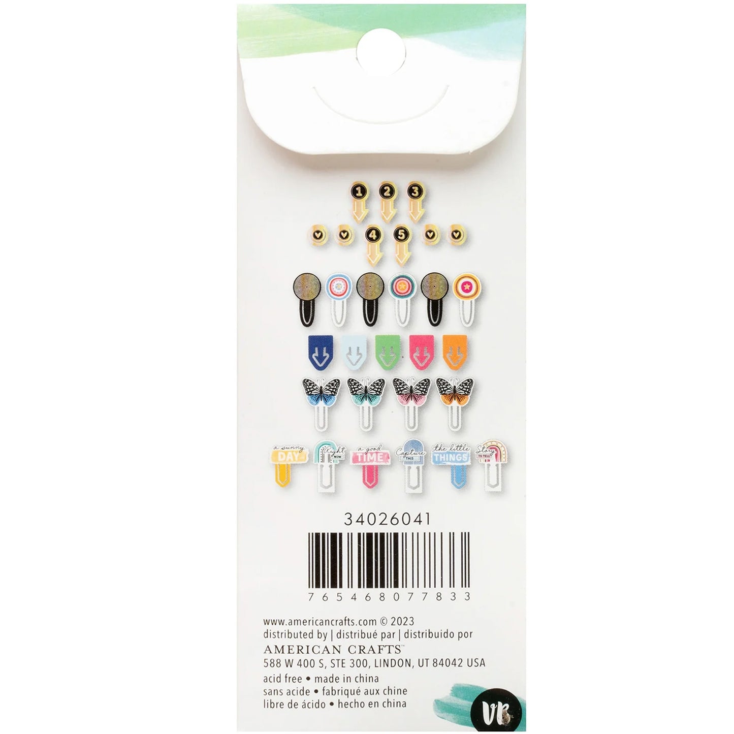 Vicky Boutin - Clips en Cartoncillo - Bold + Bright