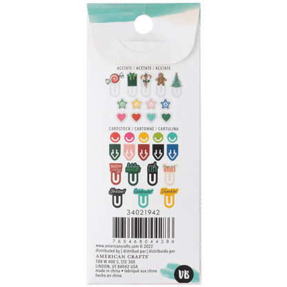 Vicky Boutin - Clips en Acetato y Cartoncillo - Peppermint Kisses