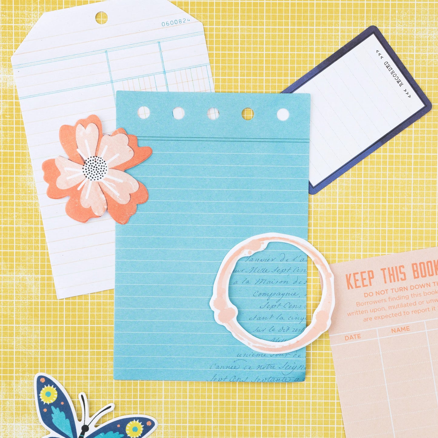 Vicky Boutin - Ephemera y Washi Stickers - Print Shop