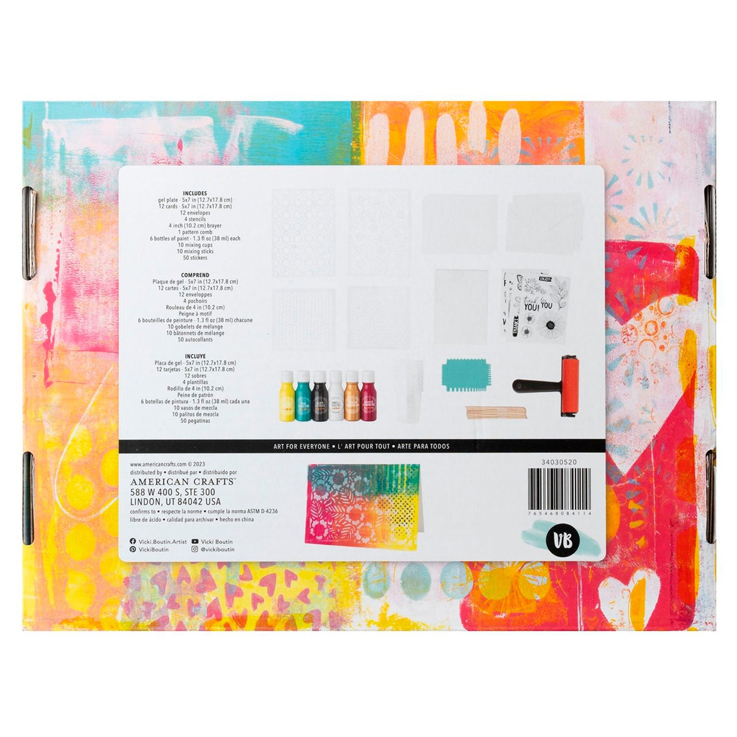 Vicki Boutin - Gel Printing Kit