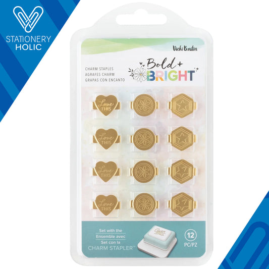 Vicky Boutin - Grapas Decorativas - Bold + Bright
