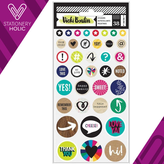 Vicky Boutin - Puffy Stickers - Kaleidoscope