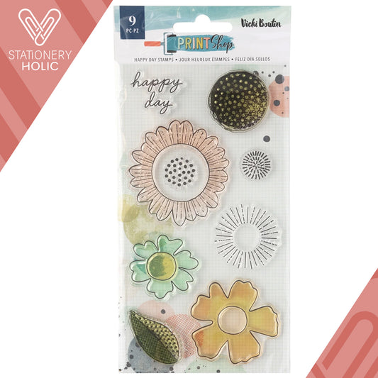 Vicky Boutin - Sellos - Print Shop Happy Days