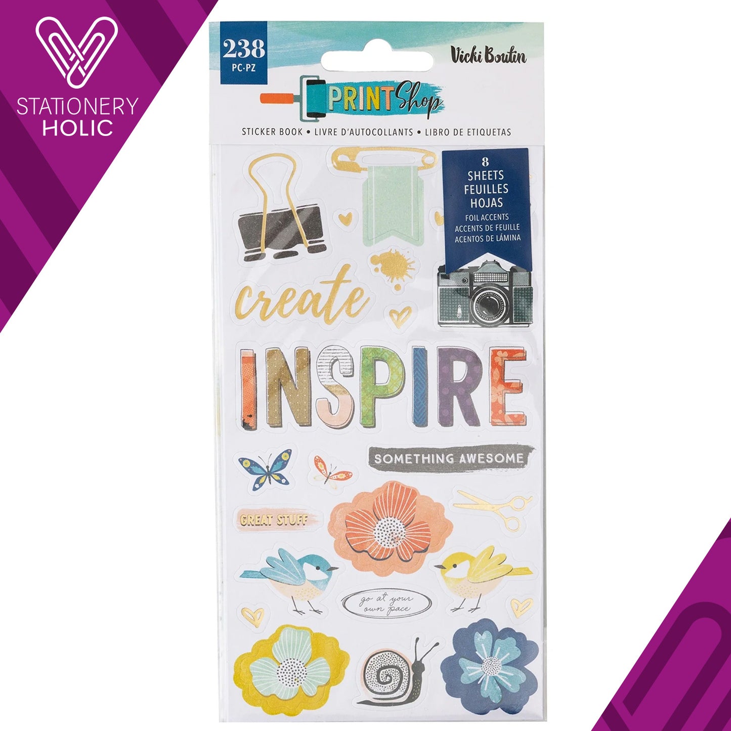 Vicky Boutin - Sticker Pad - Print Shop