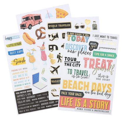 Vicky Boutin - Sticker Pad - Where To Next?