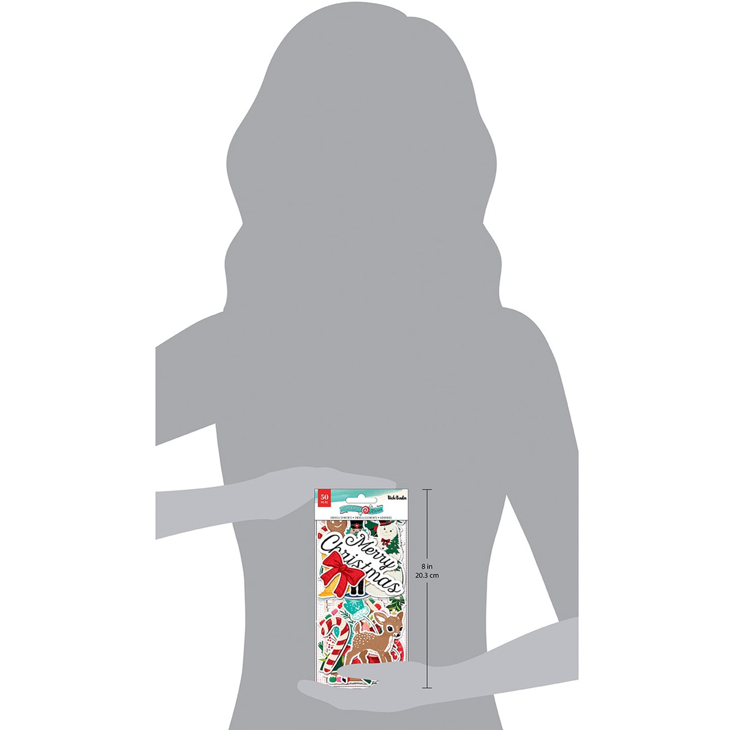 Vicky Boutin - Ephemera Icons - Peppermint Kisses