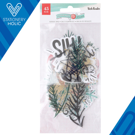 Vicky Boutin - Ephemera Acetato, Calco y Cartoncillo - Peppermint Kisses