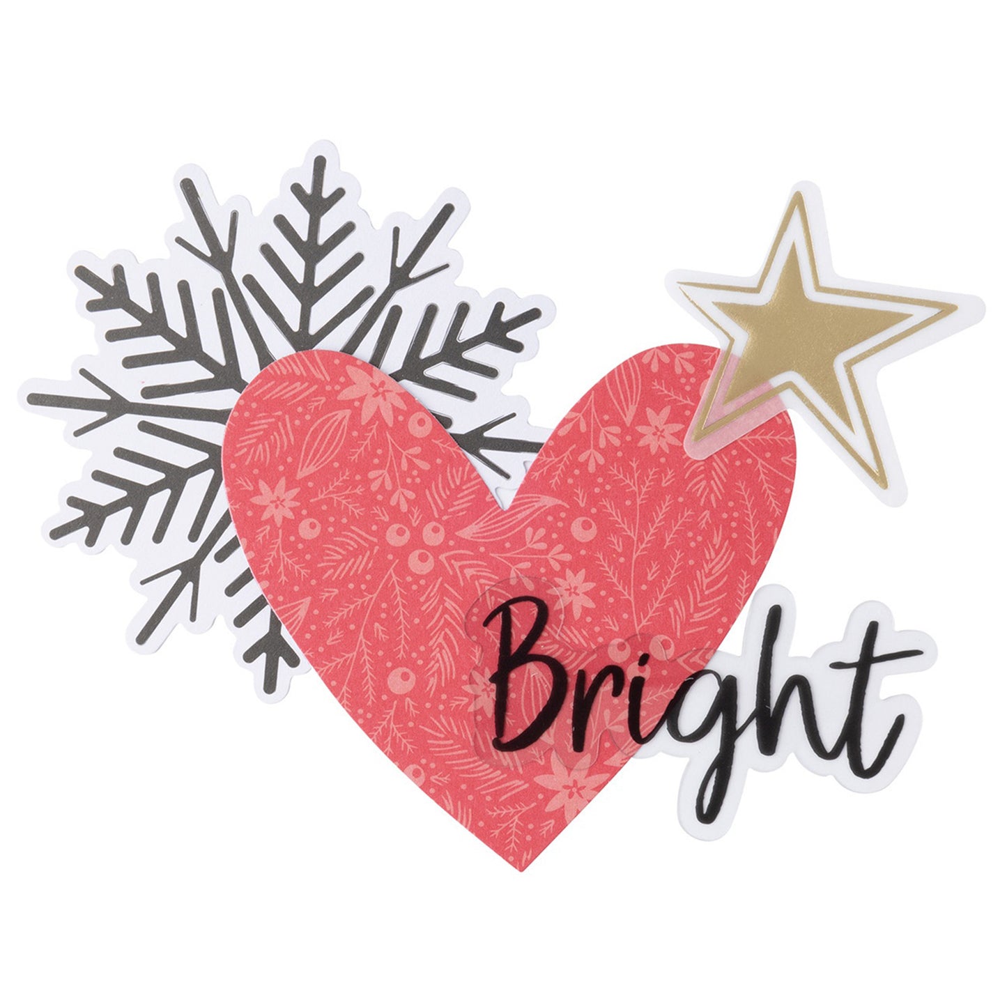 Vicky Boutin - Ephemera Acetato, Calco y Cartoncillo - Peppermint Kisses