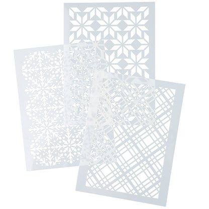 Vicky Boutin - Set de Stencils - Peppermint Kisses