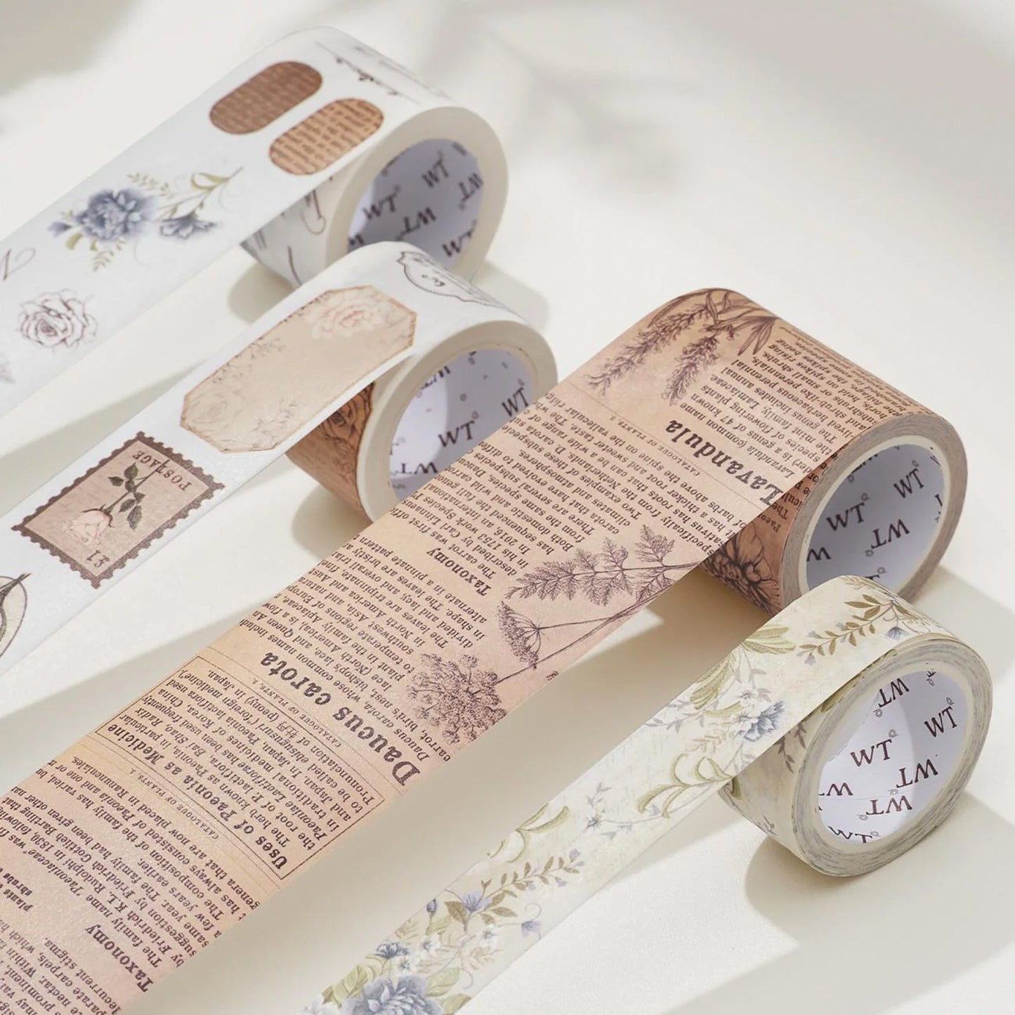 The Washi Tape Shop - Washi Tape Sticker Set - Petals & Parchment