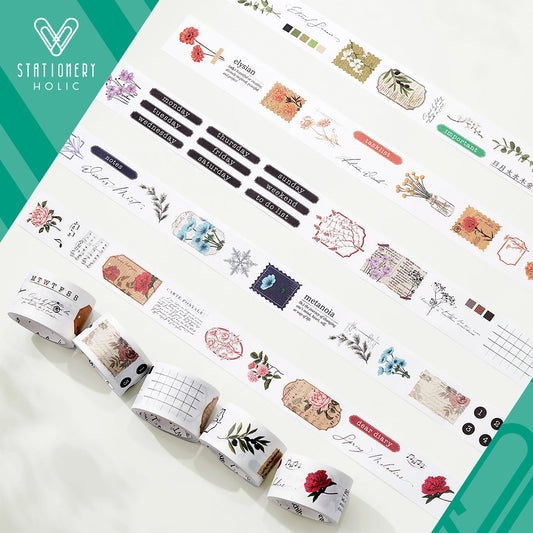 The Washi Tape Shop - Washi Tape Sticker Set - Seasonal Splendor