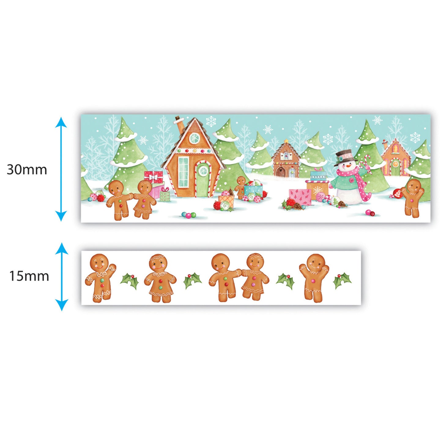 Craft Consortium - Washi Set - Candy Christmas