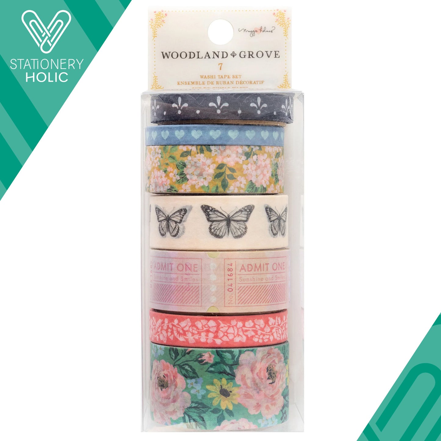 Maggie Holmes - Washi Box - Woodland Grove