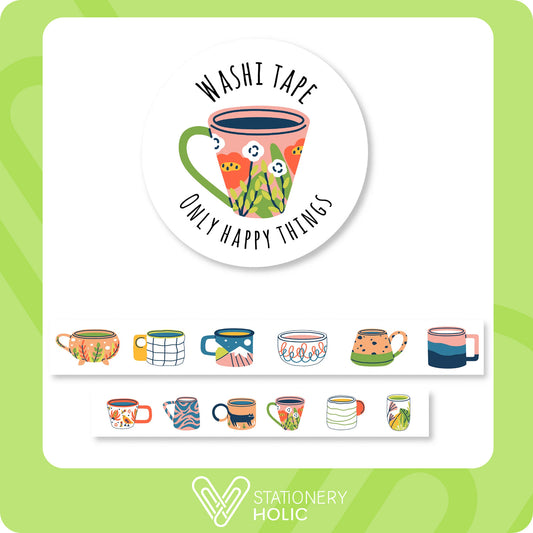 Only Happy Things - Washi 15 mm - Mugs