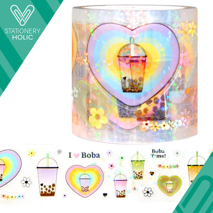 Simply Guilded - Pet Stickers - I Love Boba