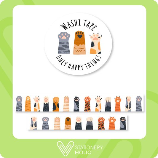 Only Happy Things - Washi 15 mm - Pawfect Paws