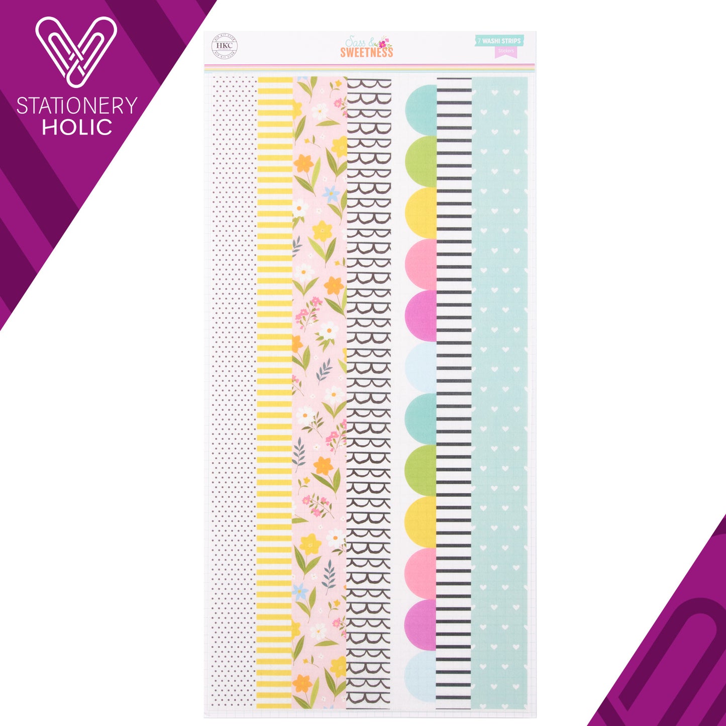 Hip Kit Club - Washi Stickers 6 x 12 - Sass & Sweetness