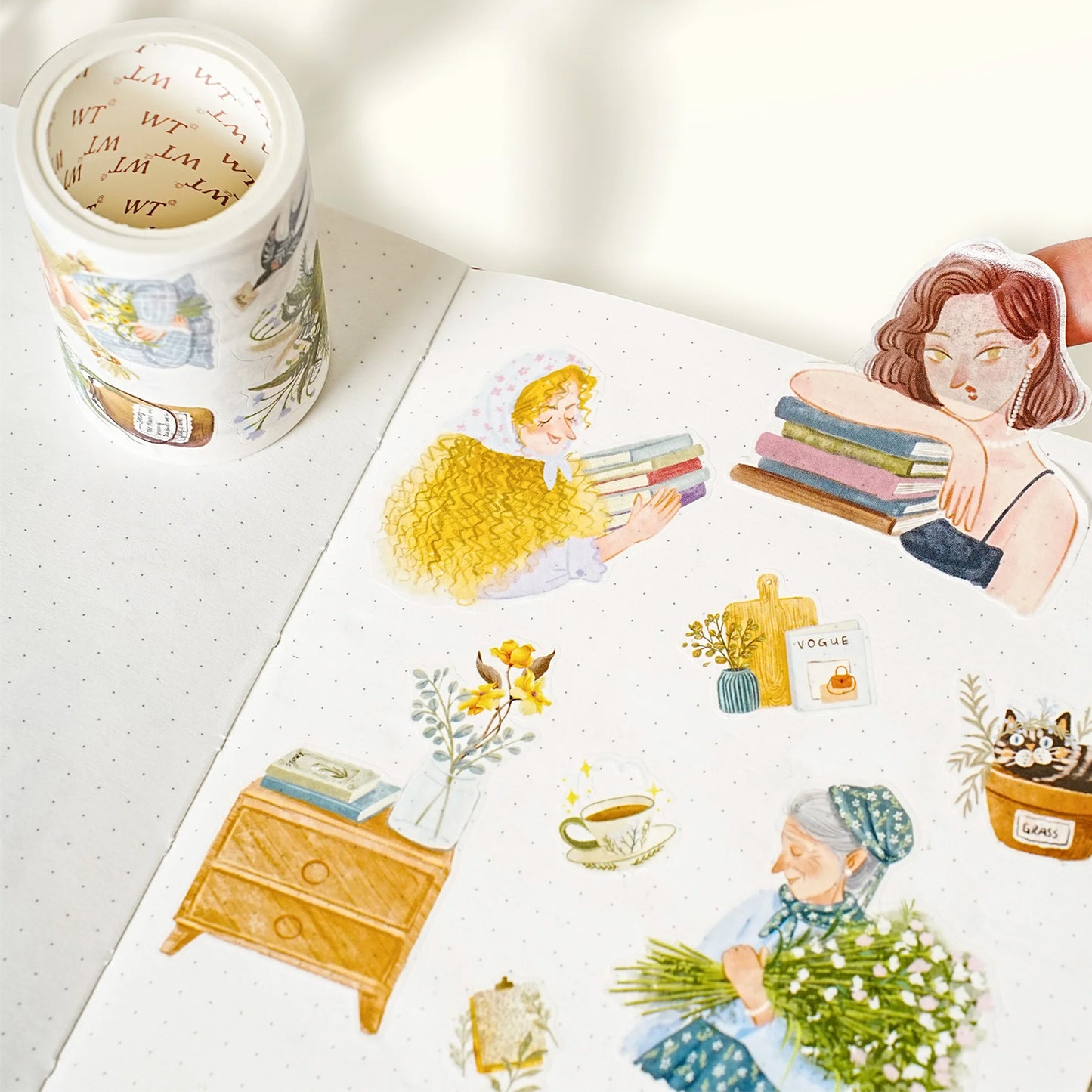 The Washi Tape Shop - Washi o PET Stickers S - Cozy Hour Washi