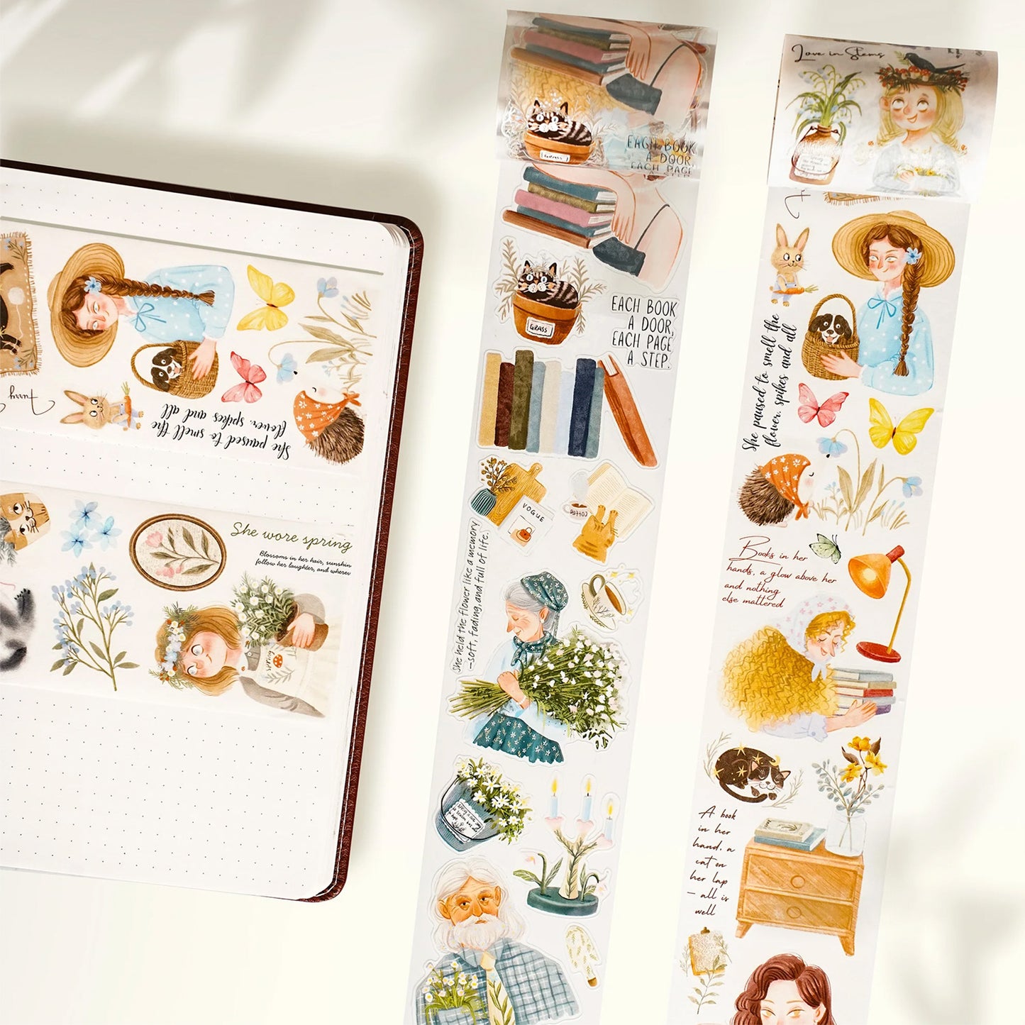 The Washi Tape Shop - Washi o PET Stickers S - Cozy Hour Washi