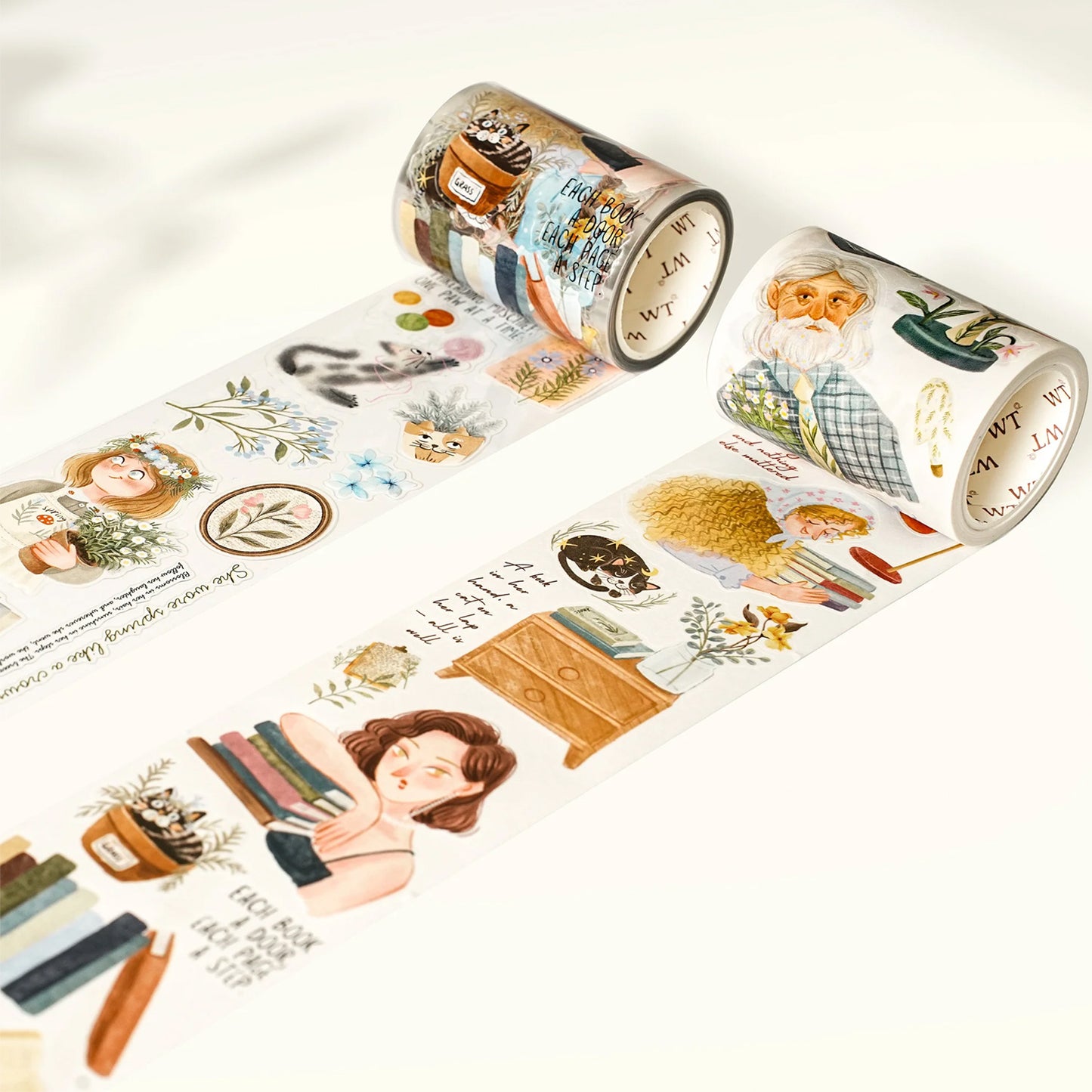 The Washi Tape Shop - Washi o PET Stickers S - Cozy Hour Washi