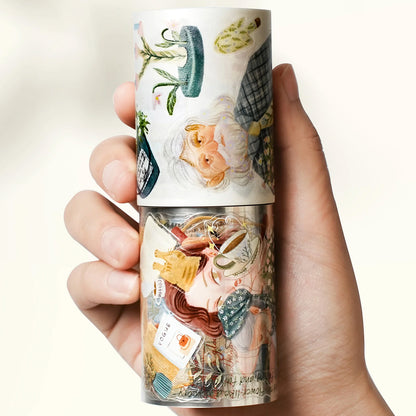 The Washi Tape Shop - Washi o PET Stickers S - Cozy Hour Washi