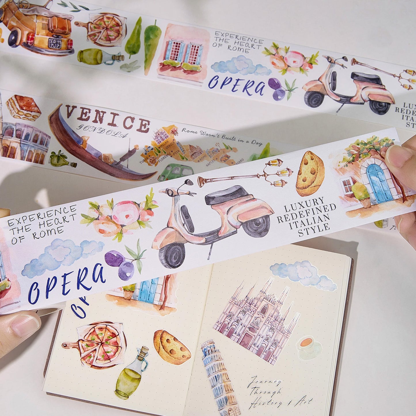 The Washi Tape Shop - Washi o PET Stickers S - Dream of Venice