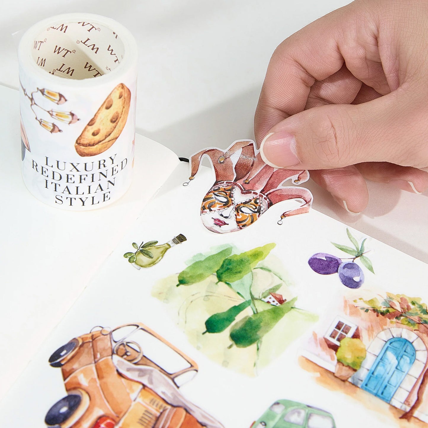 The Washi Tape Shop - Washi o PET Stickers S - Dream of Venice