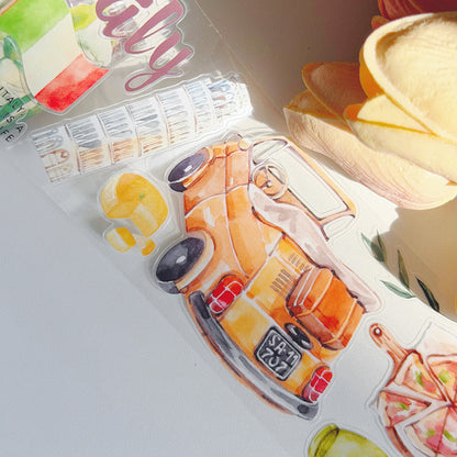 The Washi Tape Shop - Washi o PET Stickers S - Dream of Venice