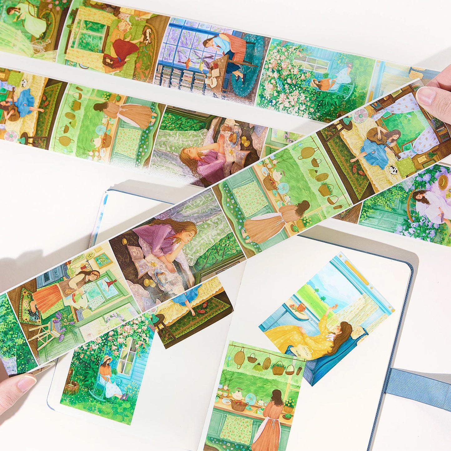 The Washi Tape Shop - Washi o PET Tape XL - Garden Daydreams