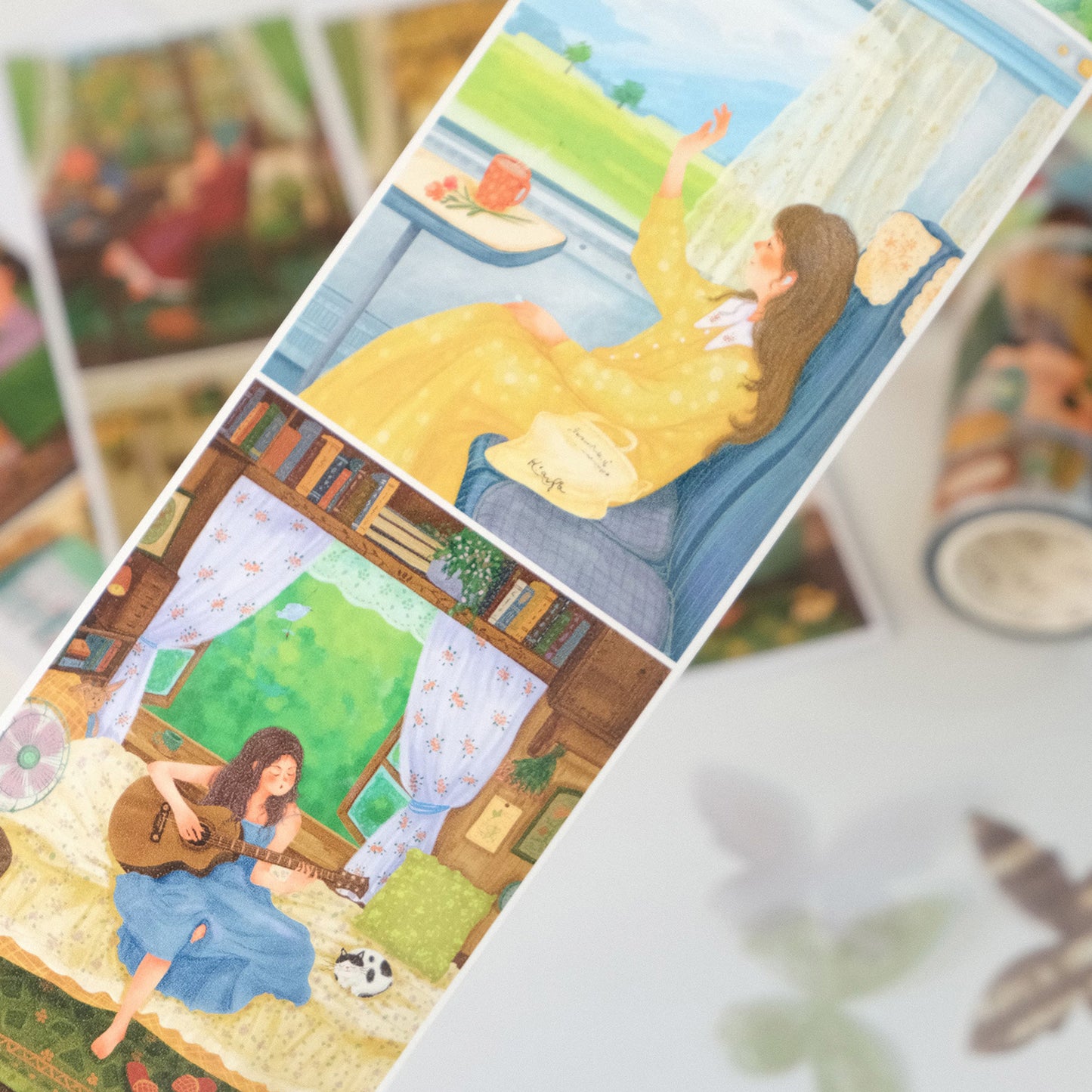 The Washi Tape Shop - Washi o PET Tape XL - Garden Daydreams