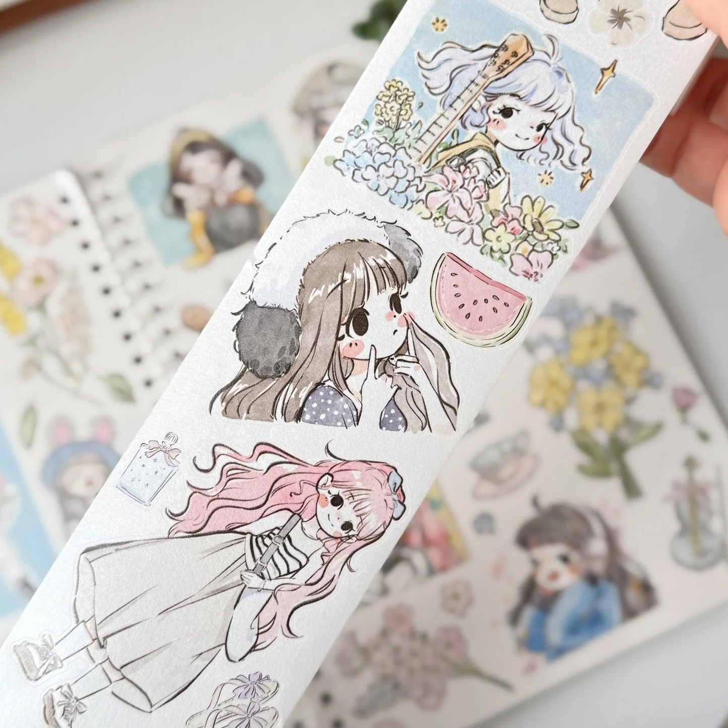 The Washi Tape Shop - Washi o PET Stickers M - Honey Sprout