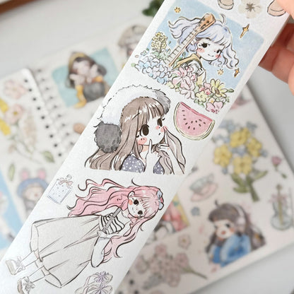 The Washi Tape Shop - Washi o PET Stickers M - Honey Sprout