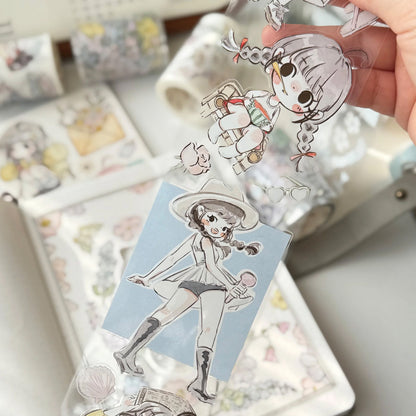 The Washi Tape Shop - Washi o PET Stickers M - Honey Sprout