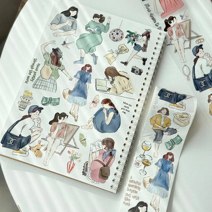 The Washi Tape Shop - Washi o PET Stickers S - Letter To Myself