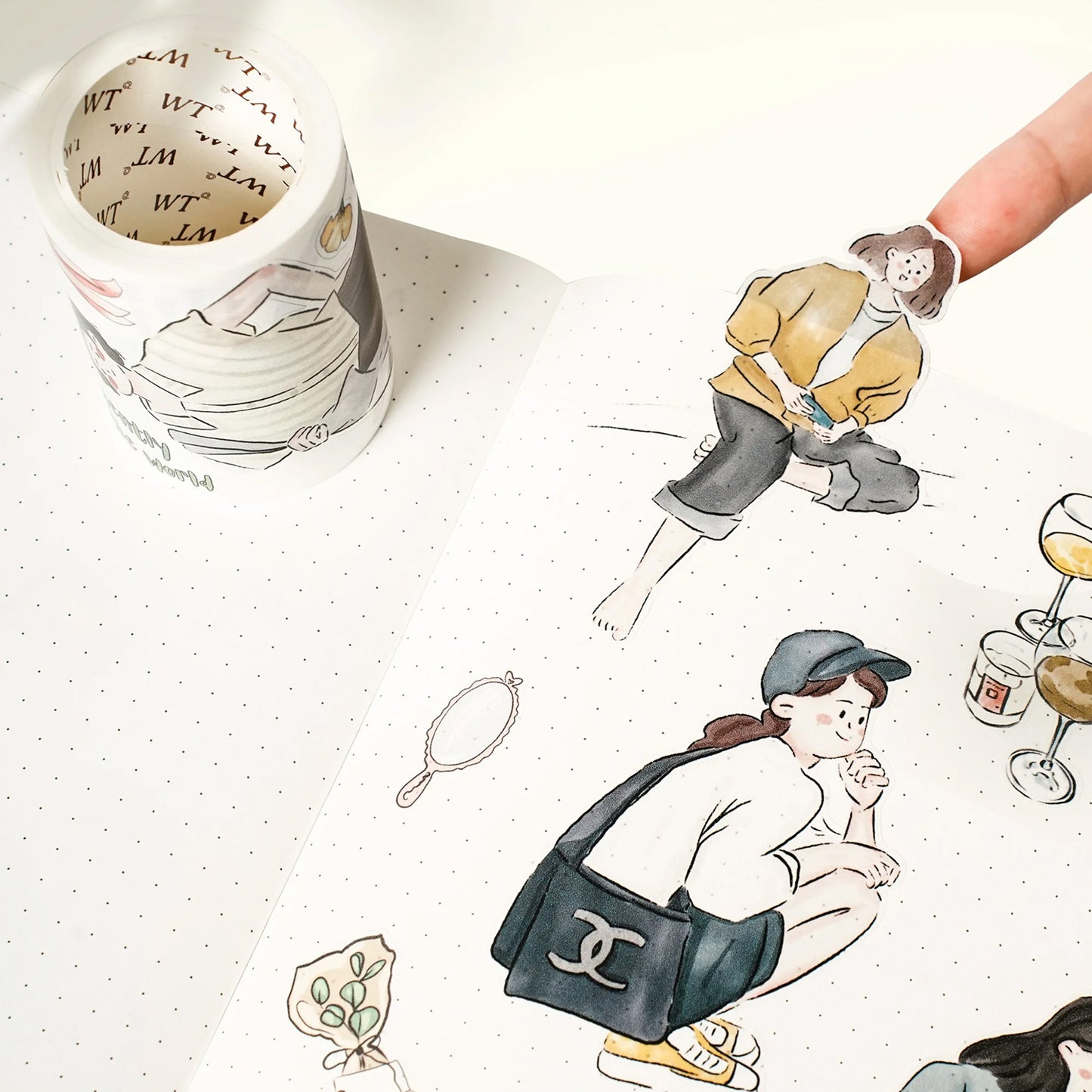 The Washi Tape Shop - Washi o PET Stickers S - Letter To Myself