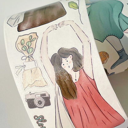 The Washi Tape Shop - Washi o PET Stickers S - Letter To Myself