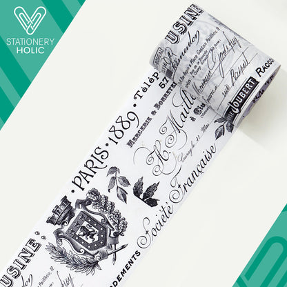 The Washi Tape Shop - Washi WM - Lettres d'Antan Washi