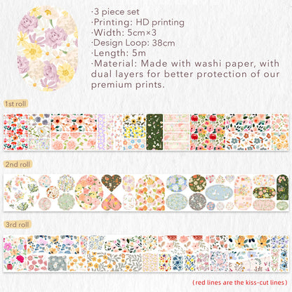 The Washi Tape Shop - Set Washi Stickers - Mini Snippets