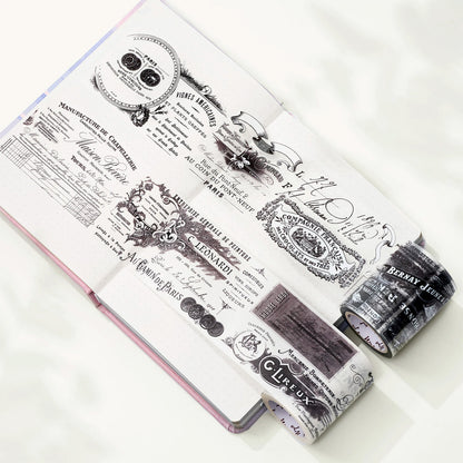 The Washi Tape Shop - Washi o PET Tape WM - Parisian Écriture