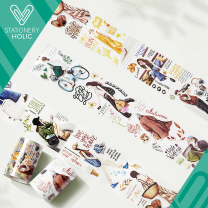 The Washi Tape Shop - Washi o PET Stickers WL - Sidewalk Stories