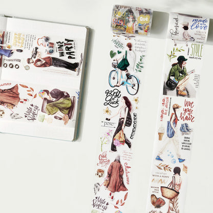 The Washi Tape Shop - Washi o PET Stickers WL - Sidewalk Stories