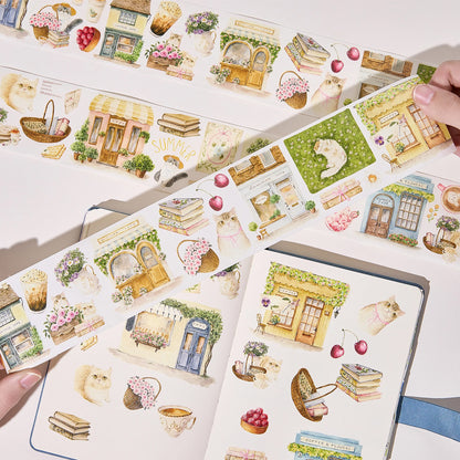 The Washi Tape Shop - Washi o PET Stickers L - Summer Café